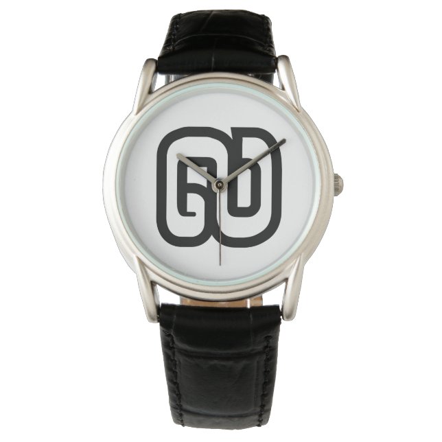 Lao / Laos Number Nine / 9 / ໙ (Kao/Gao) Laotian Watch (Front)