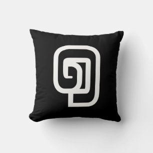 Lao / Laos Number One / 1 / ໑ (Nung/Nueng) Laotian Throw Pillow