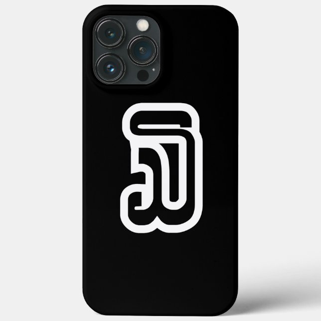 Lao / Laos Number Three / 3 / ໓ (Sam) Laotian Case-Mate iPhone Case (Back)