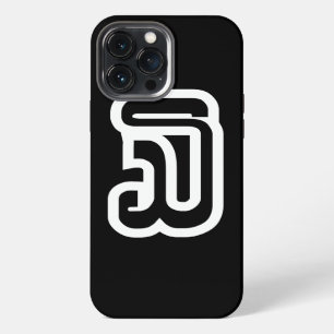 Lao / Laos Number Three / 3 / ໓ (Sam) Laotian iPhone 13 Pro Max Case