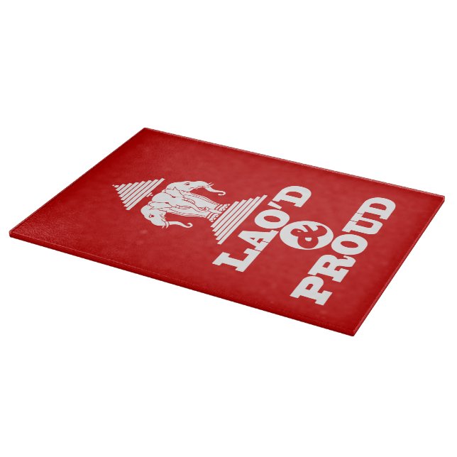 LAO'D & PROUD CUTTING BOARD (Corner)