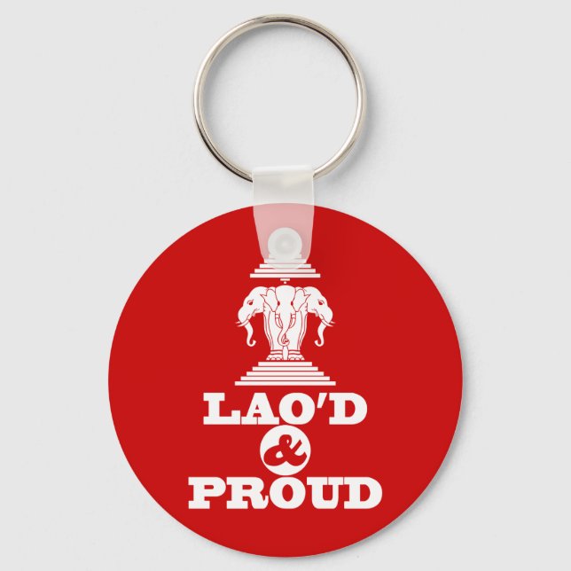 LAO'D & PROUD KEYCHAIN (Front)