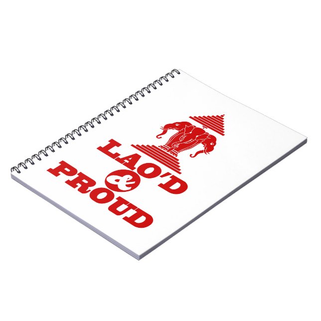 LAO'D & PROUD NOTEBOOK (Left Side)