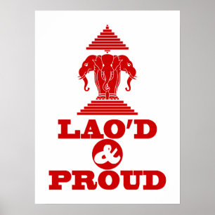LAO'D & PROUD POSTER
