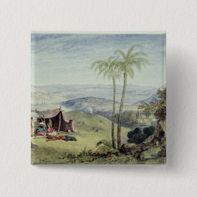 Laodicea, Asia Minor 2 Inch Square Button (Front)