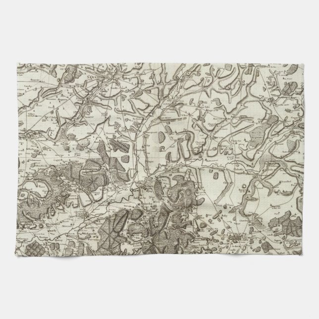 Laon, Noyon Kitchen Towel (Horizontal)