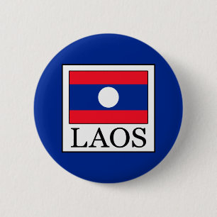 Laos 2 Inch Round Button