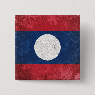 Laos 2 Inch Square Button