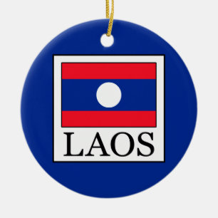 Laos Ceramic Ornament