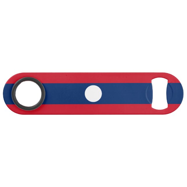 Laos Flag Bar Key (Front (Horizontal))