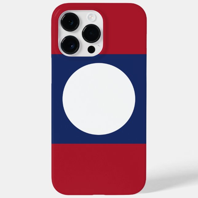 Laos flag Case-Mate iPhone case (Back)