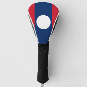 Laos Flag Golf Head Cover