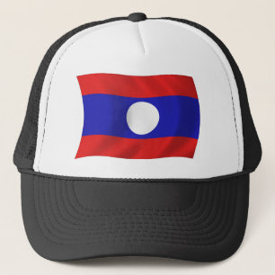 Laos Flag Hat