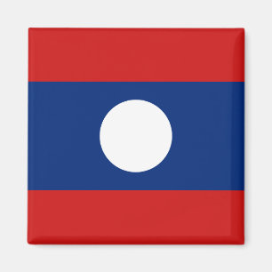 Laos Flag Magnet