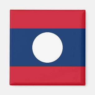Laos Flag Magnet