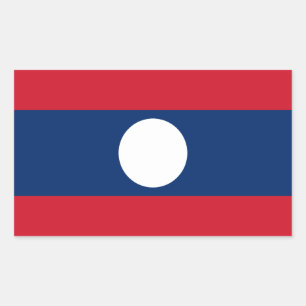Laos Flag Sticker