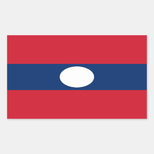 Laos Flag Sticker