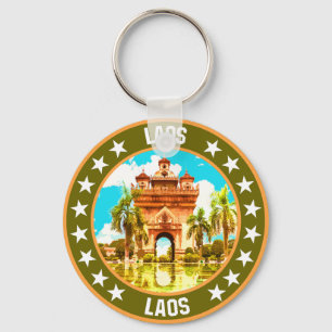 Laos                                               keychain