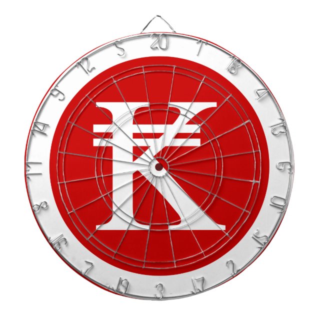 Laos Kip Lao / Laotian Money Sign Dartboard (Front)