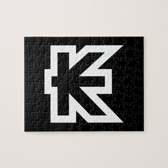 Laos Kip Lao / Laotian Money Sign Jigsaw Puzzle (Horizontal)