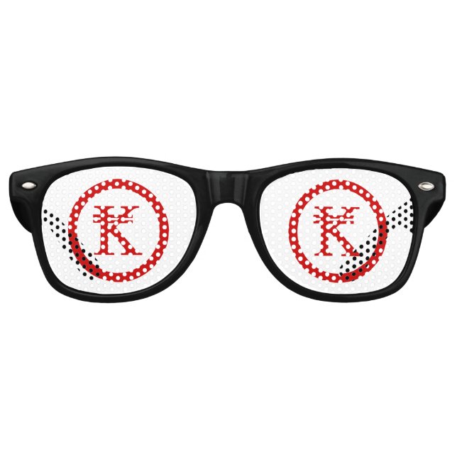 Laos Kip Lao / Laotian Money Sign Retro Sunglasses (Front)