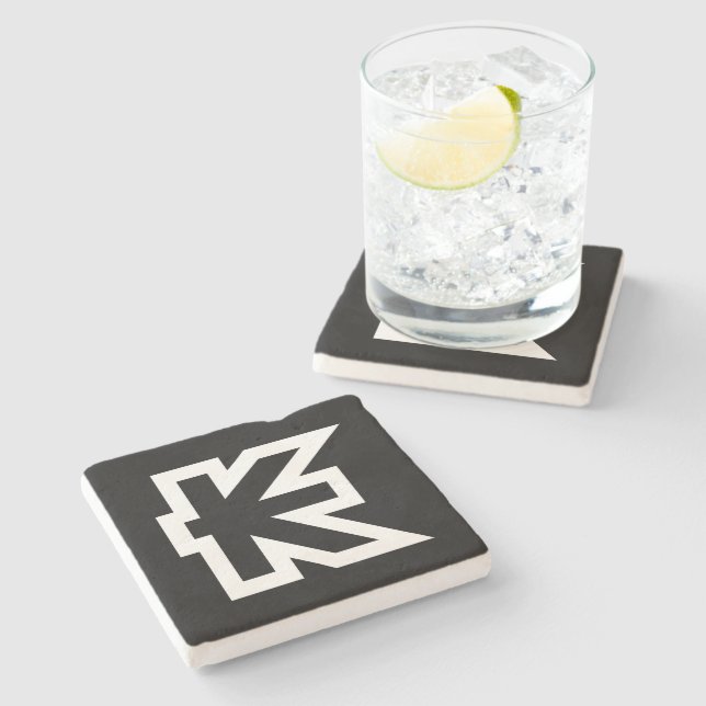 Laos Kip Lao / Laotian Money Sign Stone Coaster (Side)