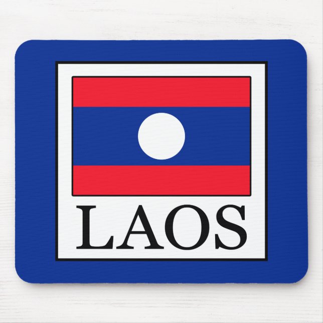 Laos Mouse Pad (Front)