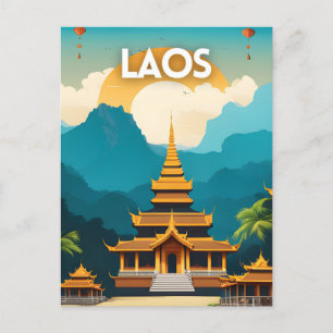 Laos Postcard