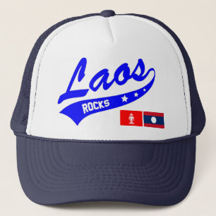 LAOS Rocks2 Trucker Hat
