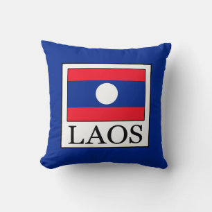 Laos Throw Pillow