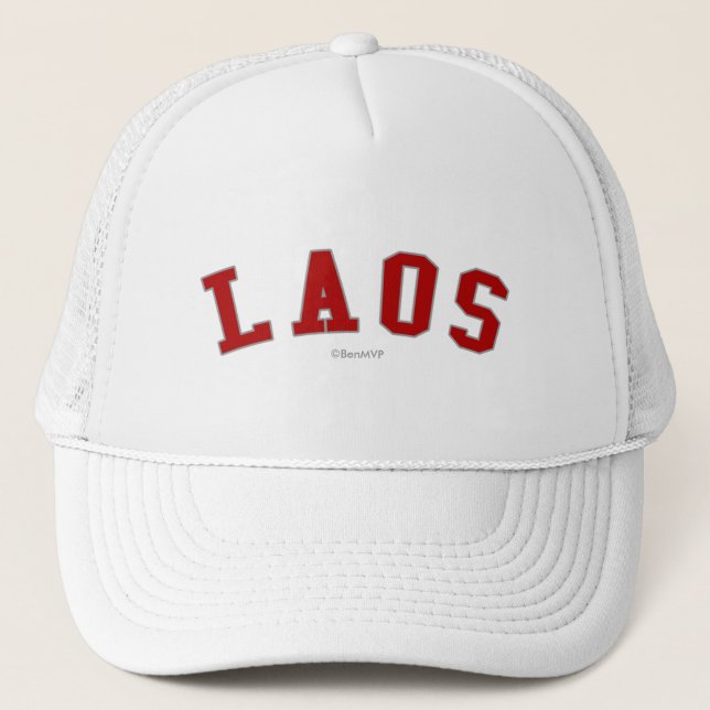 Laos Trucker Hat (Front)
