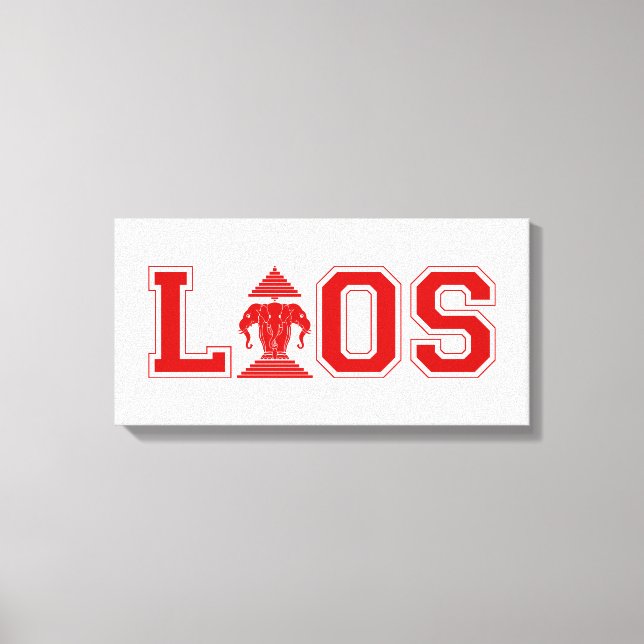 LAOS UNIVERSITY CANVAS PRINT (Front)