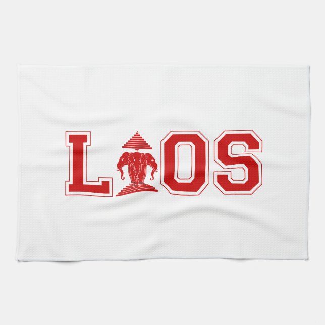 LAOS UNIVERSITY KITCHEN TOWEL (Horizontal)