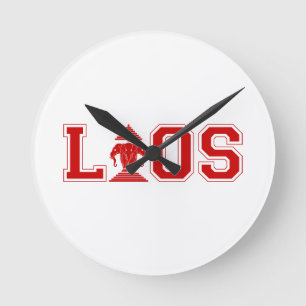 LAOS UNIVERSITY ROUND CLOCK