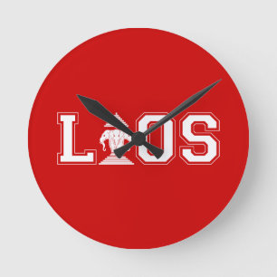 LAOS UNIVERSITY ROUND CLOCK