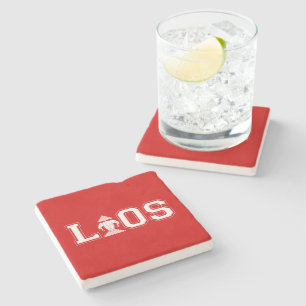 LAOS UNIVERSITY STONE COASTER