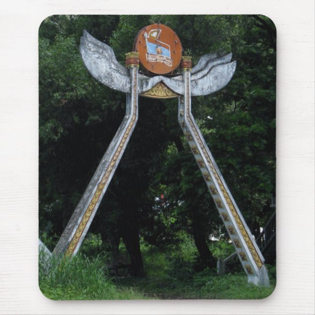 Laotian Gate Mouse Pad (Front)