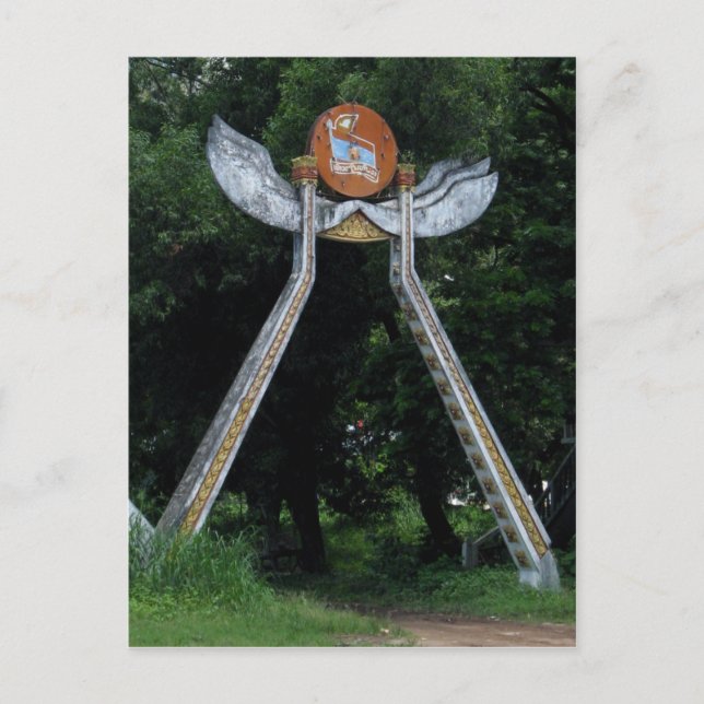 Laotian Gate Postcard (Front)