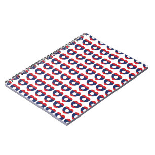 Laotian Heart Flag Notebook