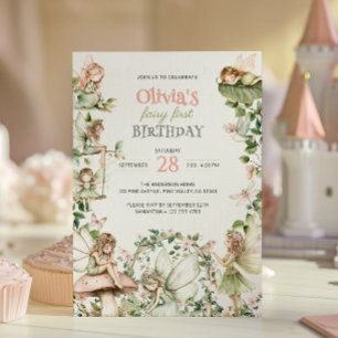 Lap Around The Track Race Car 1st Birthday Invitation