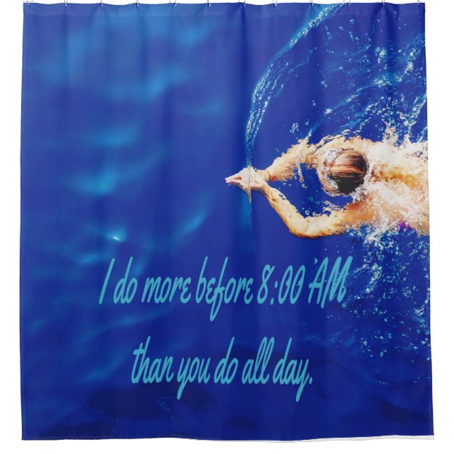 Lap Swimming Swim Team Motivational Inspirational (Front)