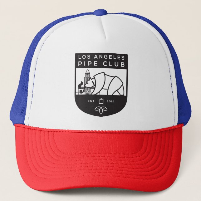 LAPC Trucker Hat B&W Logo (Front)