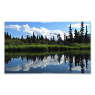 Lapie River Reflection Photo Print