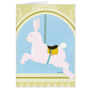 Lapin avant juin Bruyère Vess de carrousel