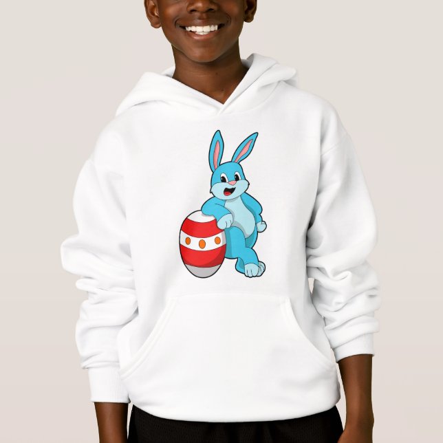 Lapin avec oeuf de Pâques (Devant)