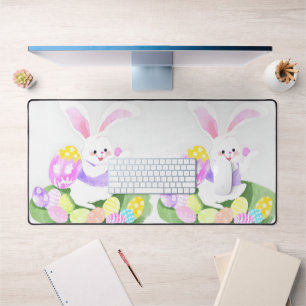 lapin avec oeufs de pâques