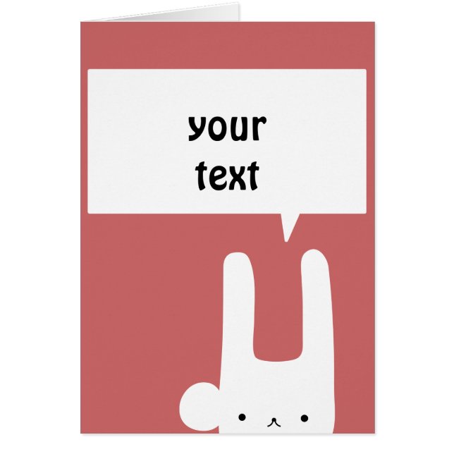 lapin blanc (Devant)