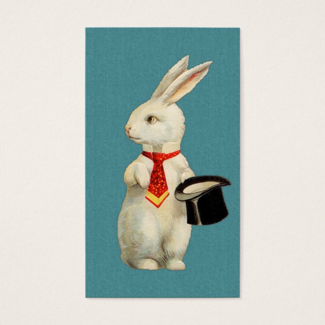 Lapin blanc vintage (Devant)