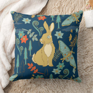 Lapin dans le Coussin forestier