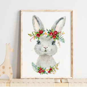 Lapin de bébé Décoration Animaux de la Forêt Jol
